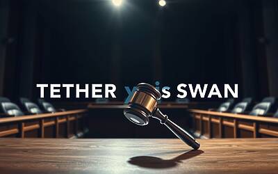 Tether contro Swan Bitcoin: scontro legale sull'ex divisione di mining in corso