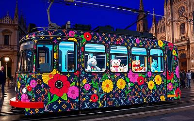 Tram di Louis Vuitton: esperienze gratuite da vivere durante il viaggio