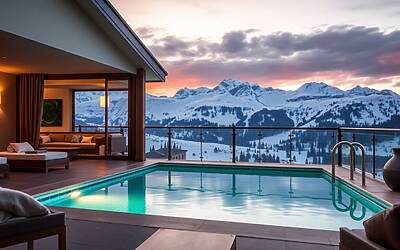 Chiara Ferragni scopre il lusso delle Dolomiti: suite esclusiva con piscina privata