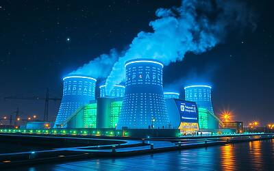 Energia nucleare come chiave per sostenere l'intelligenza artificiale nel futuro.