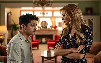 GF, Zeudi risponde alle accuse di falsità in un confronto acceso con Helena