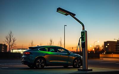 Lampioni innovativi che ricaricano le auto elettriche: il futuro della mobilità sostenibile
