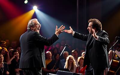 Roberto Benigni scatena polemiche a Sanremo, Carlo Conti interviene per gestire la situazione