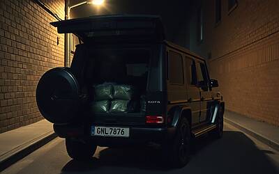 Simba La Rue coinvolto in un arresto con Baby Gang: droga e SUV costoso