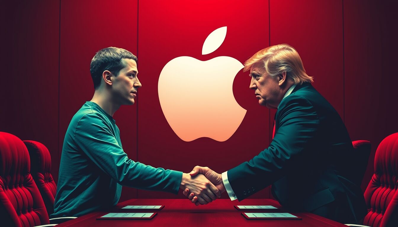 Zuckerberg sfida Apple: alleanza inaspettata con Trump per il suo progetto ambizioso