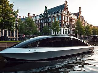 Imbarcazioni private a zero emissioni nel centro di Amsterdam da aprile