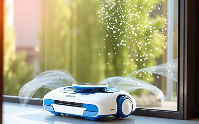 Robot per le finestre Ecovacs Winbot W2 Pro Omni, pulizia efficace e facile utilizzo