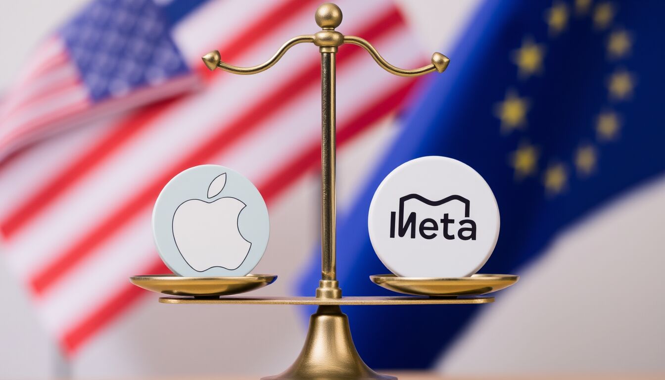 Sanzioni contenute per Apple e Meta secondo le valutazioni del DMA