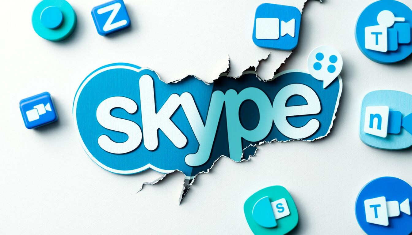 Skype e la sua lenta trasformazione: il futuro della comunicazione in crisi