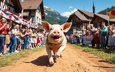 Corse di maiali: il verdetto dei giudici svizzeri sullo sportività dell'evento
