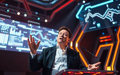 Elon Musk svela le sue visioni futuristiche al congresso della Lega a Firenze