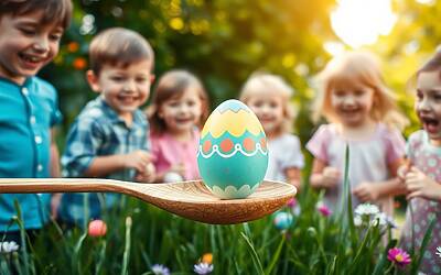 Giochi per Pasqua 2025 e Pasquetta divertenti con amici e famiglia all’aperto e in compagnia