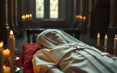 Papa Francesco lutto Vaticano ipotesi ictus salma esposta a San Pietro da mercoledì