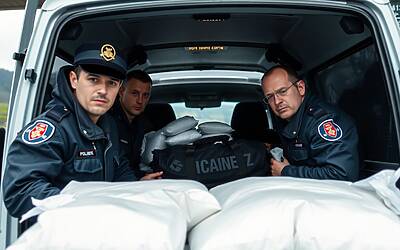 Polizia svizzera arresta due uomini con 30 chili di cocaina al confine nazionale