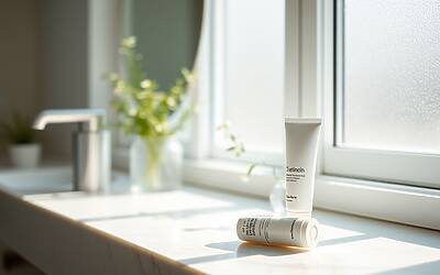 Routine di cura della pelle con Tretinoin per un viso sereno e senza irritazioni da retinoidi