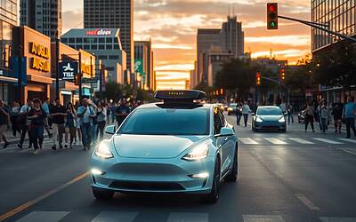 Tesla guida autonoma e corse condivise per rilanciare il futuro ma le previsioni 2025 restano incerte