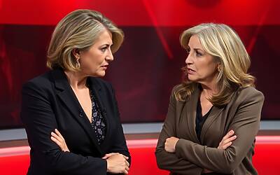 Valeria Marini sorprende a Domenica In: la madre decide di lasciare lo studio