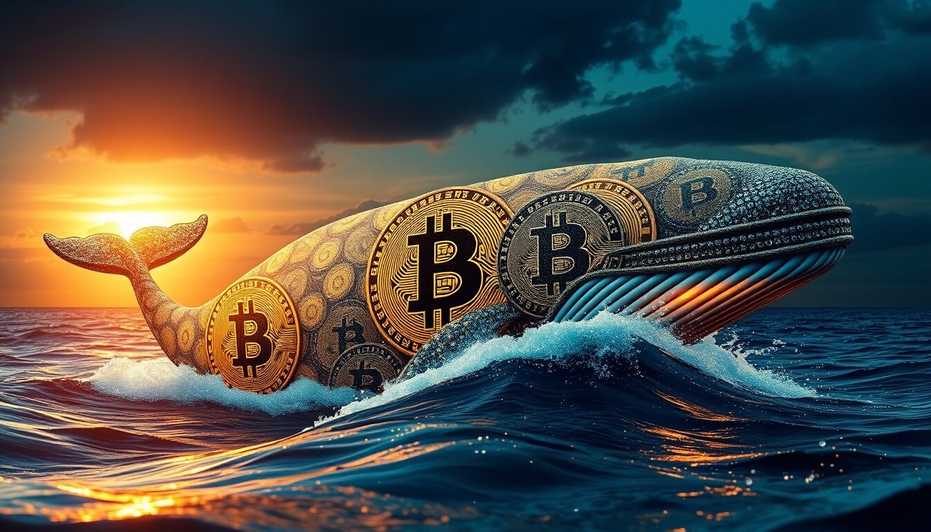 Bitcoin balene trasferiscono oltre 300 milioni di dollari in BTC in mosse strategiche recenti