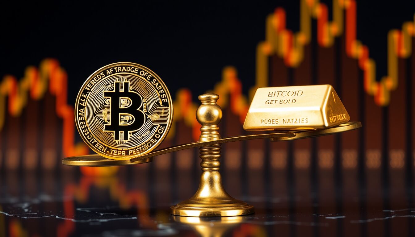 Bitcoin possibile futuro leader degli investimenti superando l’oro come riserva di valore nel mercato globale