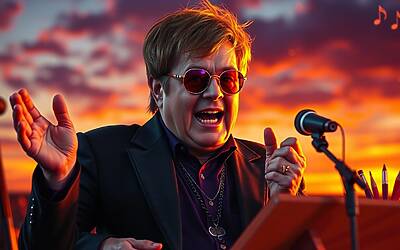 Elton John contro il governo: controversie e futuri sviluppi sull’intelligenza artificiale in Italia