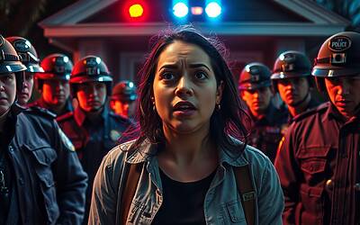 Jessica Selassiè affronta la polizia a casa: la sua reazione senza filtri e il caos vissuto