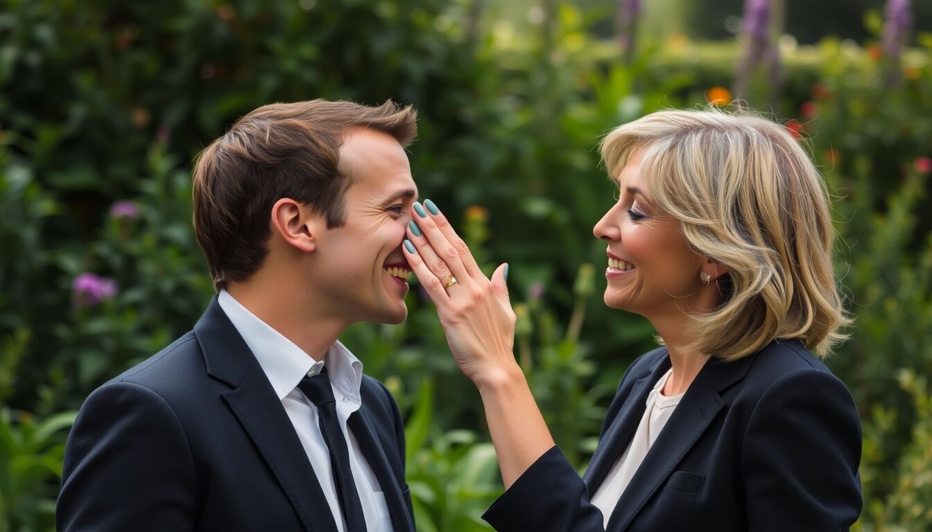 Macron e Brigitte il gesto intimo che ha scatenato un acceso dibattito pubblico in Francia