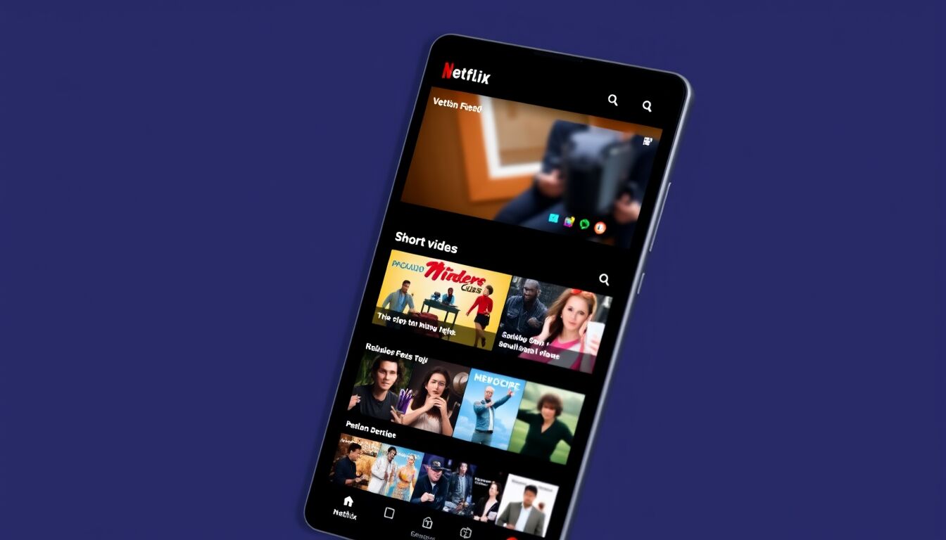 Netflix aggiorna la homepage con formato TikTok per migliorare esperienza e coinvolgimento utenti online
