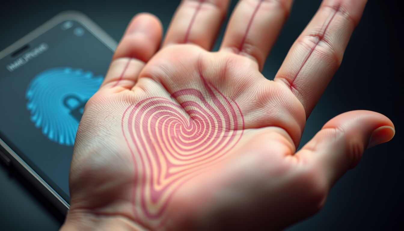 Sensore palmare Samsung innovativo per riconoscimento rapido e sicuro delle impronte della mano in arrivo