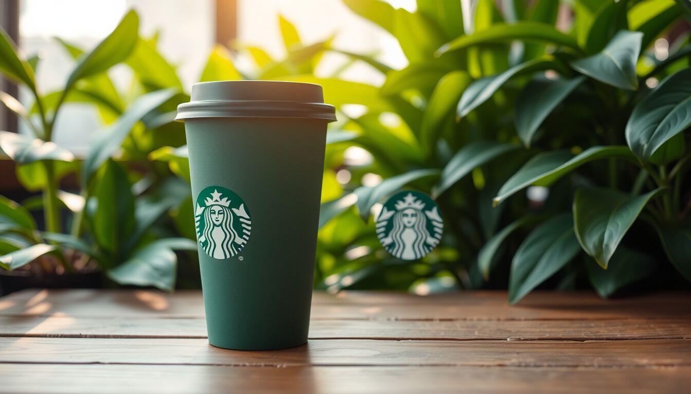 Tazze Starbucks innovative e sostenibili con tecnologia avanzata per un consumo responsabile e moderno