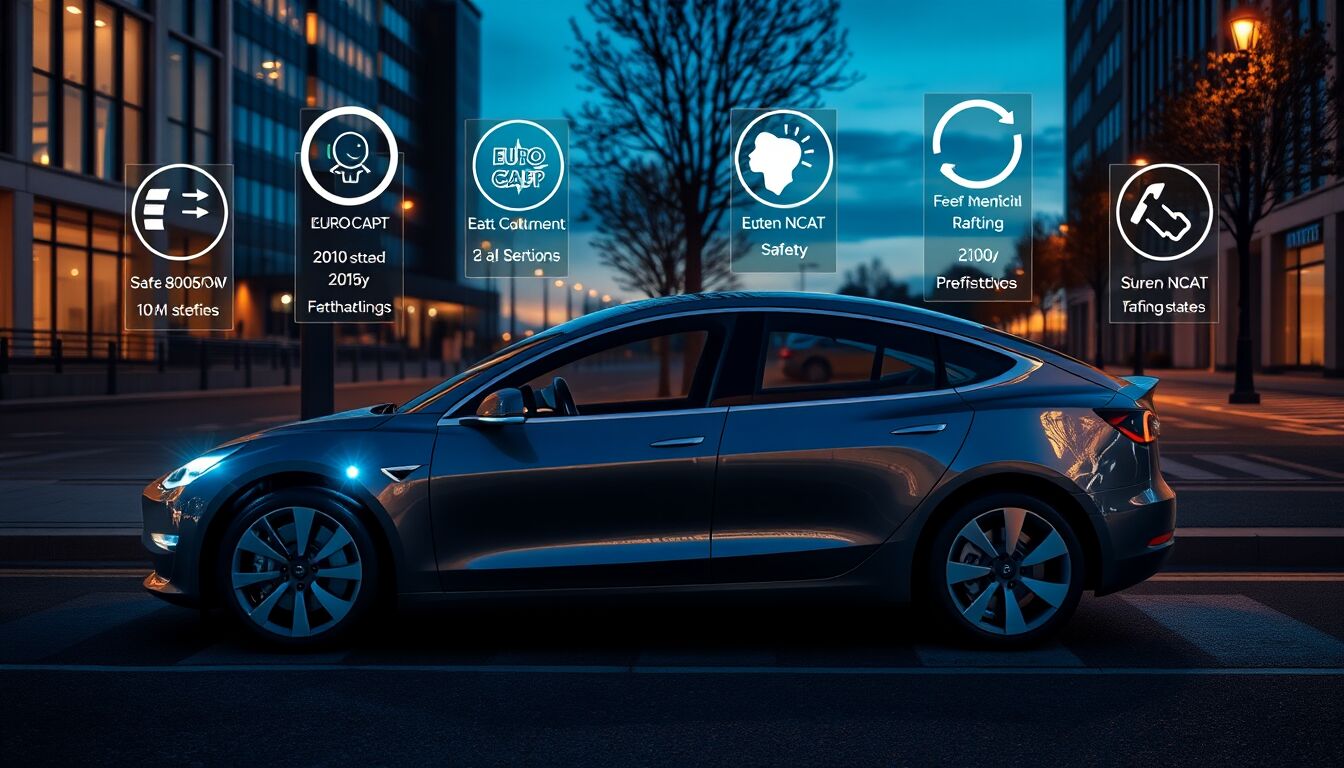 Tesla Model 3 leader mondiale per sicurezza grazie alle valutazioni più alte nei test crash