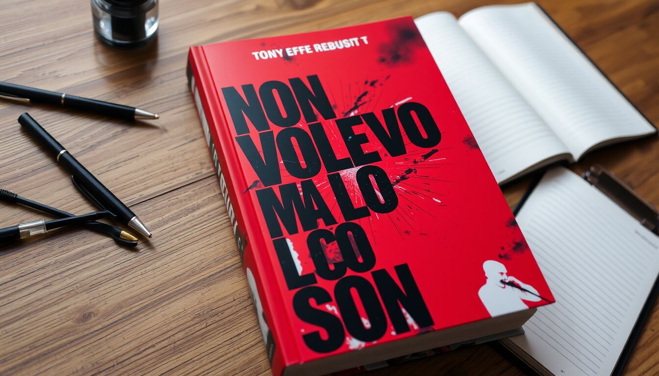 Tony Effe presenta il suo primo libro con titolo ufficiale e data di uscita dettagliata