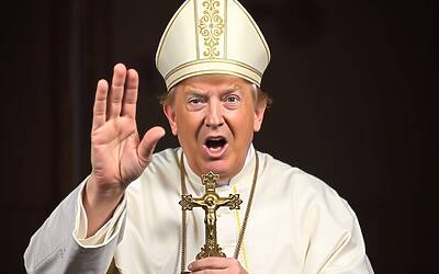 Trump travestito da Papa sui social della Casa Bianca immagine virale e reazioni critiche dei vescovi di NY