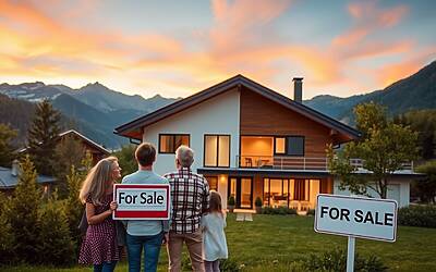 Prezzi immobiliari in Svizzera in costante crescita nel 2024 con nuove tendenze di mercato