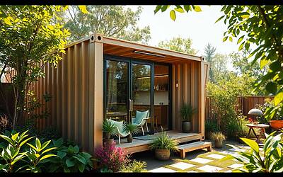 Container navali trasformati in abitazioni ecologiche: la nuova frontiera dell'edilizia green sostenibile