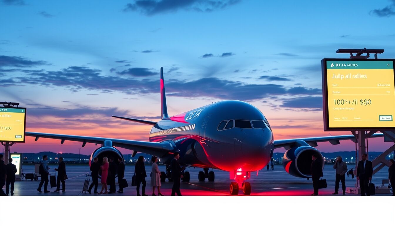 Delta Airlines integra intelligenza artificiale per offerte personalizzate di voli e tariffe passeggeri ottimali