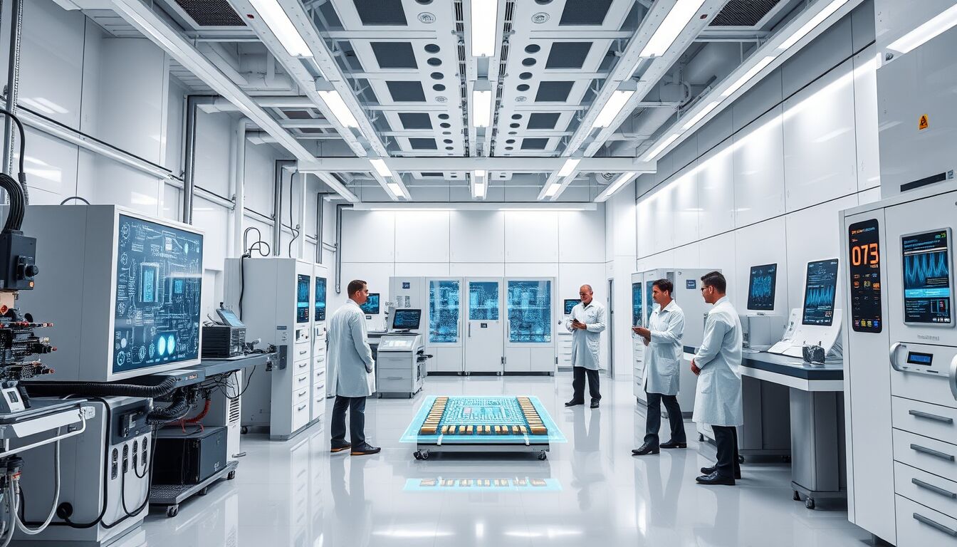 Fabbrica di chip svizzera punta a potenziare la produzione di semiconduttori innovativi e tecnologici