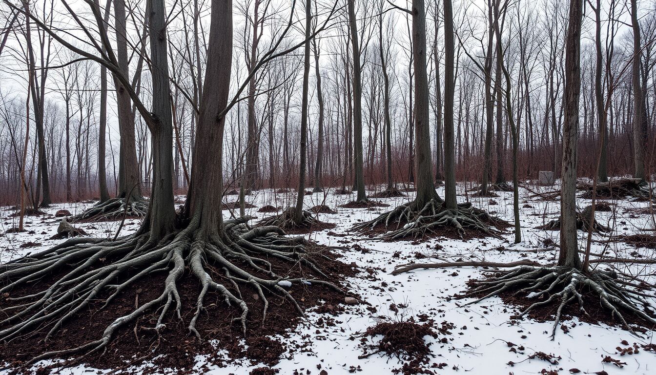 Foreste e assorbimento di CO2 ridotto in assenza di neve secondo nuova ricerca scientifica
