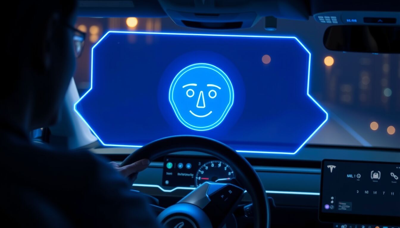 Grok assistente vocale Tesla guida innovativa tecnologia futuro auto intelligente