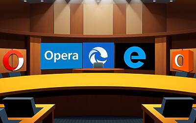 Opera browser sfida Microsoft in tribunale nella battaglia definitiva per il dominio del web
