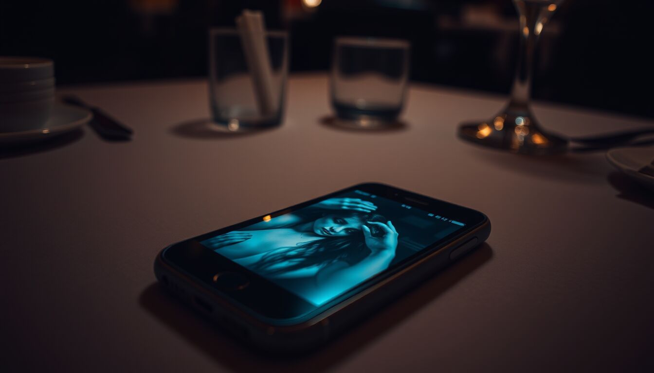 Sesso di gruppo a cena in ristorante e foto condivise su WhatsApp cause denuncia per revenge porn