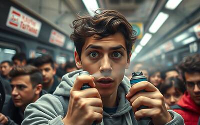 Simone Cicalone aggredito a Napoli insieme a videomaker, attacco durante riprese in stazione ferroviaria