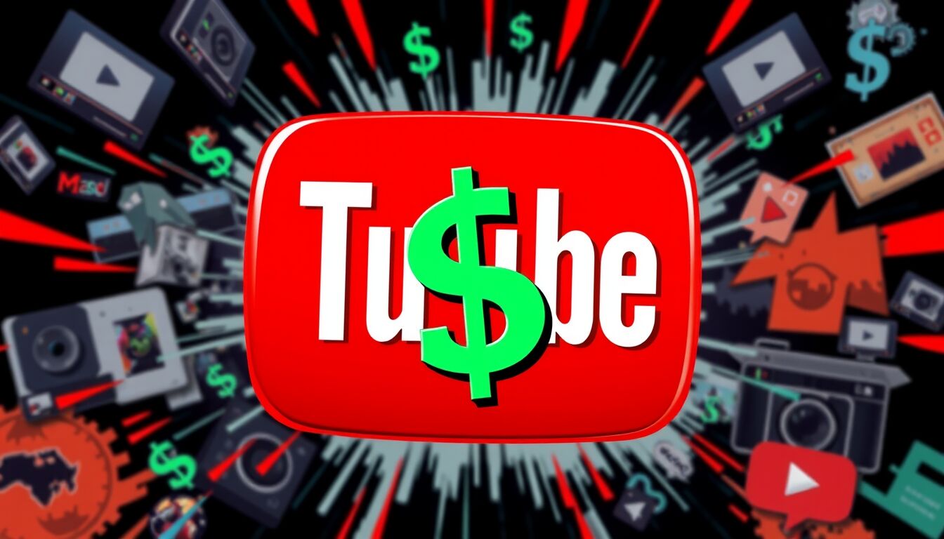 YouTube elimina limiti pubblicitari su video con parolacce iniziali per più guadagni agli autori