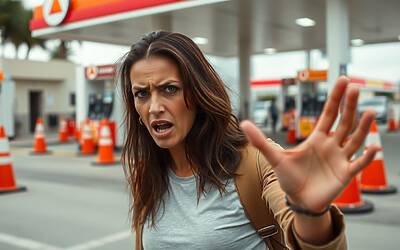 Belen Rodriguez protagonista di una furiosa lite in strada con insulti e caos inaspettato