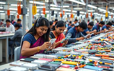 iPhone 17 produzione in India per ridurre la dipendenza dalla Cina nel mercato globale Apple