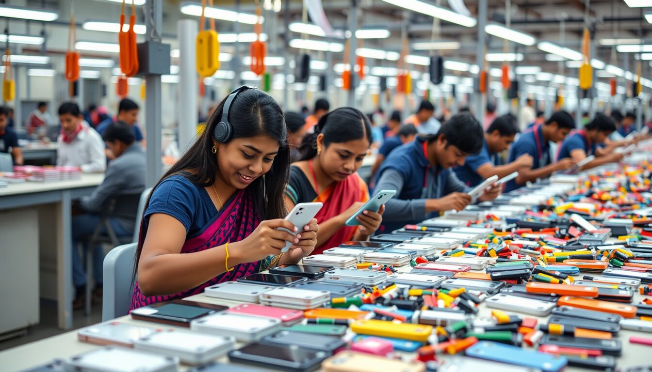 iPhone 17 produzione in India per ridurre la dipendenza dalla Cina nel mercato globale Apple