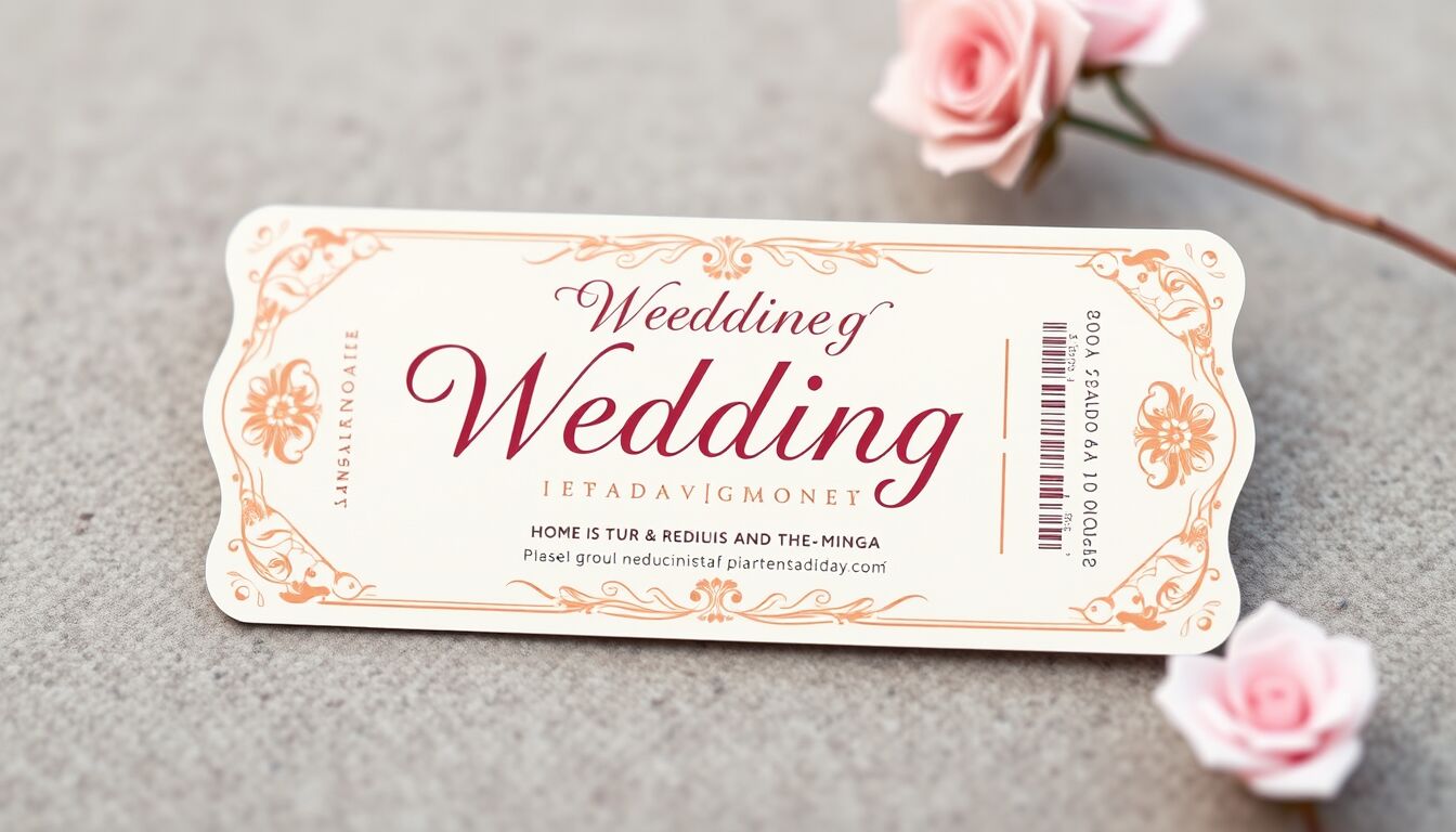 Matrimonio con Biglietto d’Ingresso come Soluzione ai Costi Elevati per gli Invitati VIP e Base
