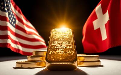 Oro importato dalla Svizzera senza dazi: la nuova decisione di Trump per il commercio internazionale
