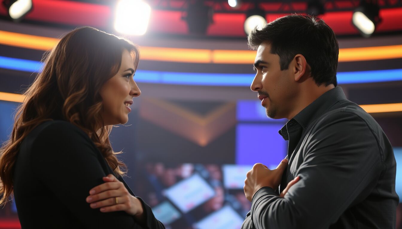 Sarah e Valerio si sfidano in un intenso confronto nello studio di Uomini e Donne dopo Temptation Island
