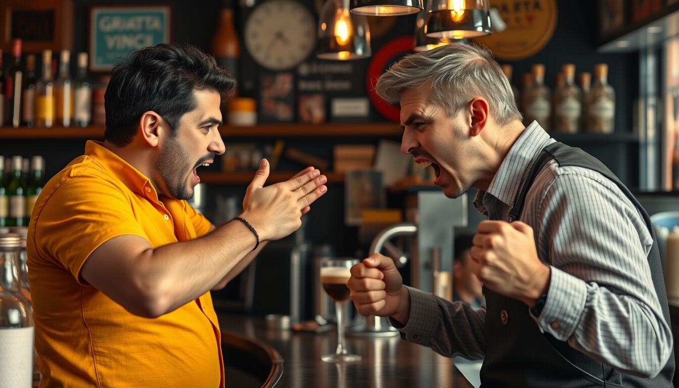 Cliente aggredisce barista dopo errore su vincita Gratta e Vinci con numeri letti male