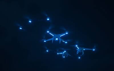 Droni militari sincronizzati senza GPS nuova frontiera dell'US Air Force per missioni avanzate